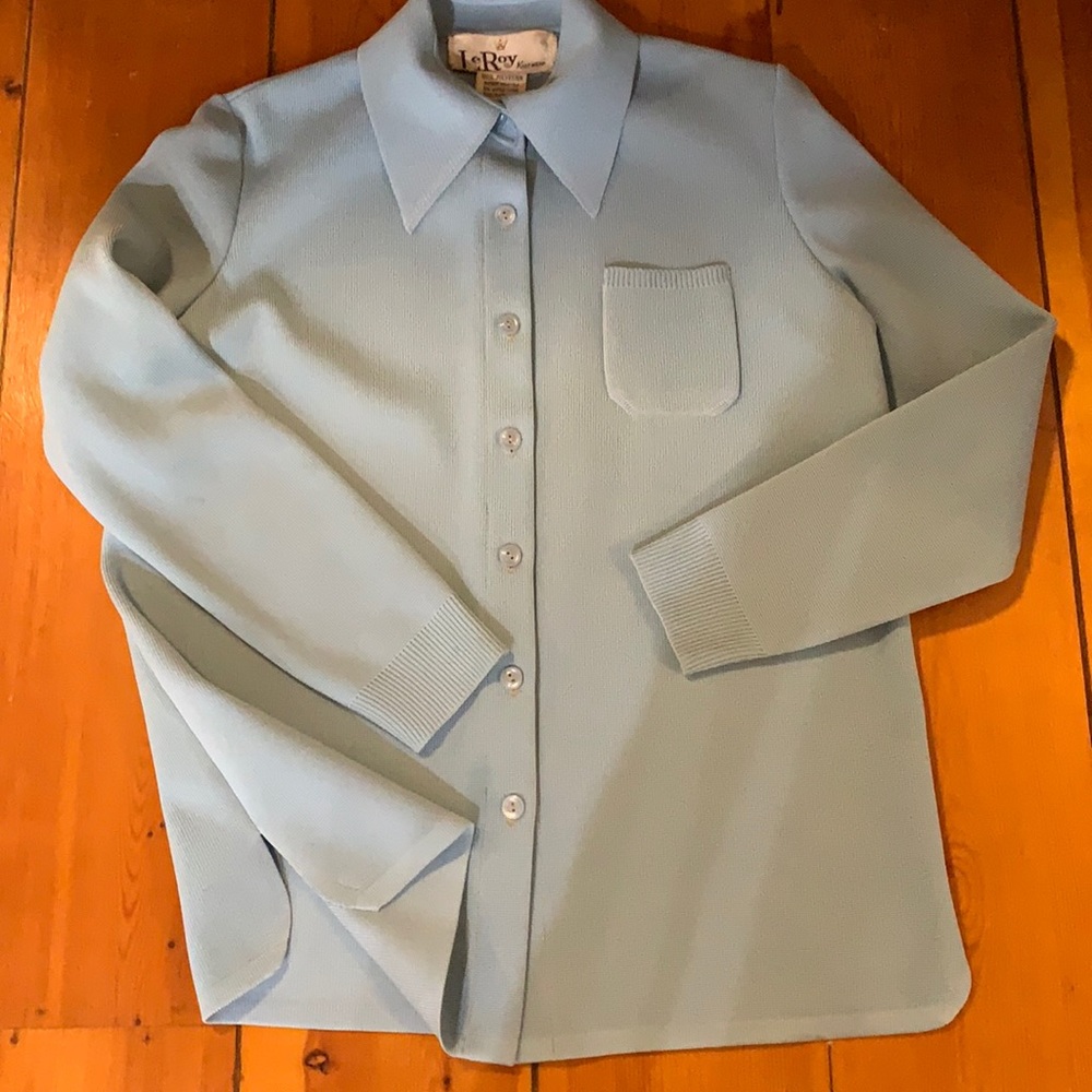 LeRoy Knitwear Vintage Shacket sz Large
